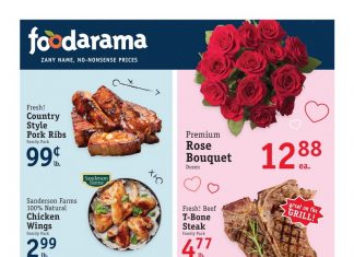 Foodarama Weekly Ad Feb 09 – Feb 15, 2022 (Valentine’s Day Promotion Included)