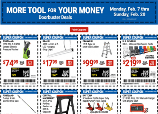 Harbor Freight Coupon Ad Feb 07 – Feb 20, 2022