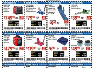 Harbor Freight Coupon Ad Feb 21 – Mar 03, 2022