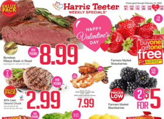 Harris Teeter Weekly Ad Feb 09 – Feb 15, 2022 (Valentine’s Day Promotion Included)