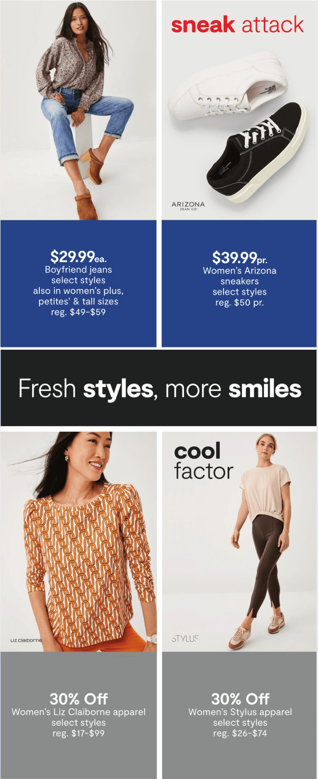 JCPenney President Day Sale Feb 18 Feb 21, 2022