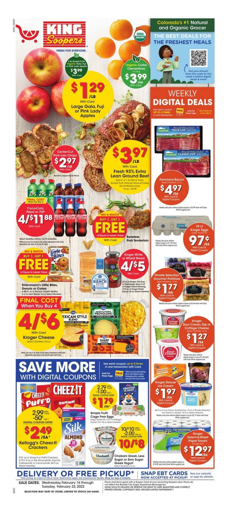 King Soopers Weekly Ad Feb 16 Feb 22, 2022