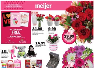 Meijer Valentine’s Day Sale Feb 06 – Feb 14, 2022