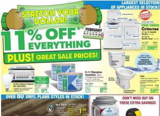 Menards Weekly Ad Feb 20 – Feb 26, 2022