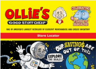 Ollie’s Weekly Ad Feb 24 – Mar 01, 2022