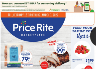Price Rite Weekly Ad Feb 18 – Mar 03, 2022