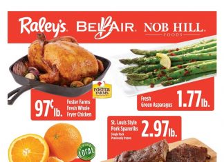 Raley’s Supermarkets Weekly Ad Feb 23 – Mar 01, 2022