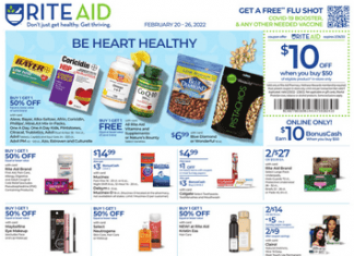 Rite Aid Weekly Ad Feb 20 – Feb 26, 2022