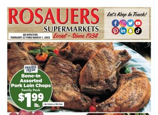 Rosauers Weekly Ad Feb 23 – Mar 01, 2022
