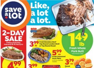 Save A Lot Weekly Ad Feb 16 – Feb 22, 2022