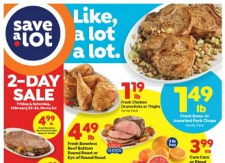 Save A Lot Weekly Ad Feb 23 – Mar 01, 2022