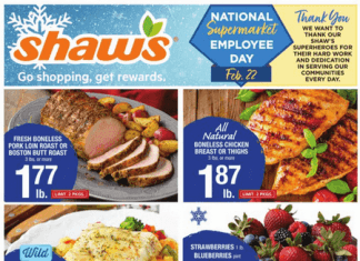 Shaw’s Weekly Ad Feb 18 – Feb 24, 2022