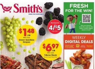 Smith’s Food and Drug Weekly Ad Feb 09 – Feb 15, 2022 (Valentine’s Day Promotion Included)