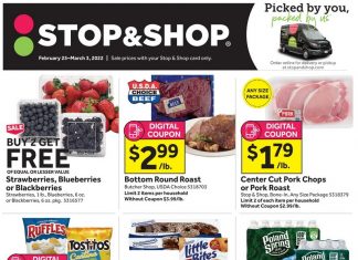 Stop & Shop Weekly Ad Feb 25 – Mar 03, 2022