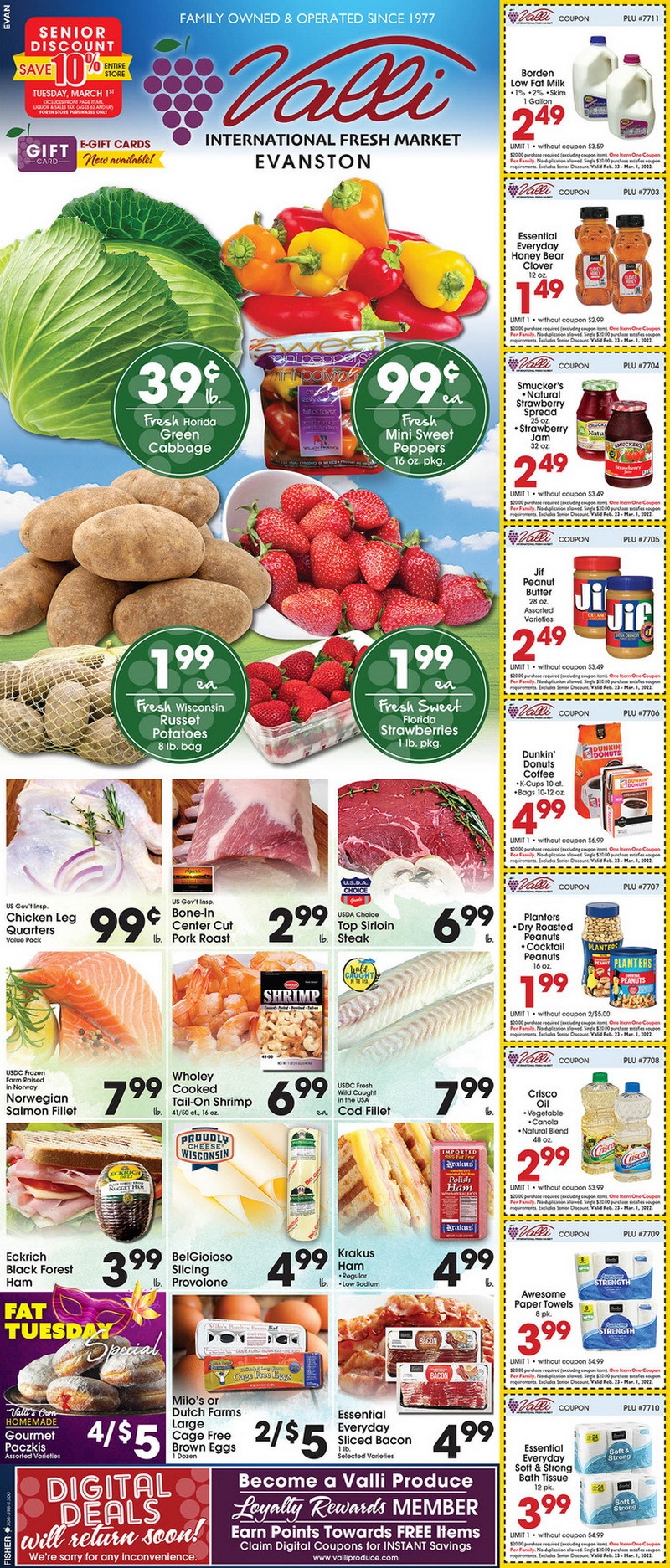 Valli Produce Weekly Ad Feb 23 Mar 01, 2022