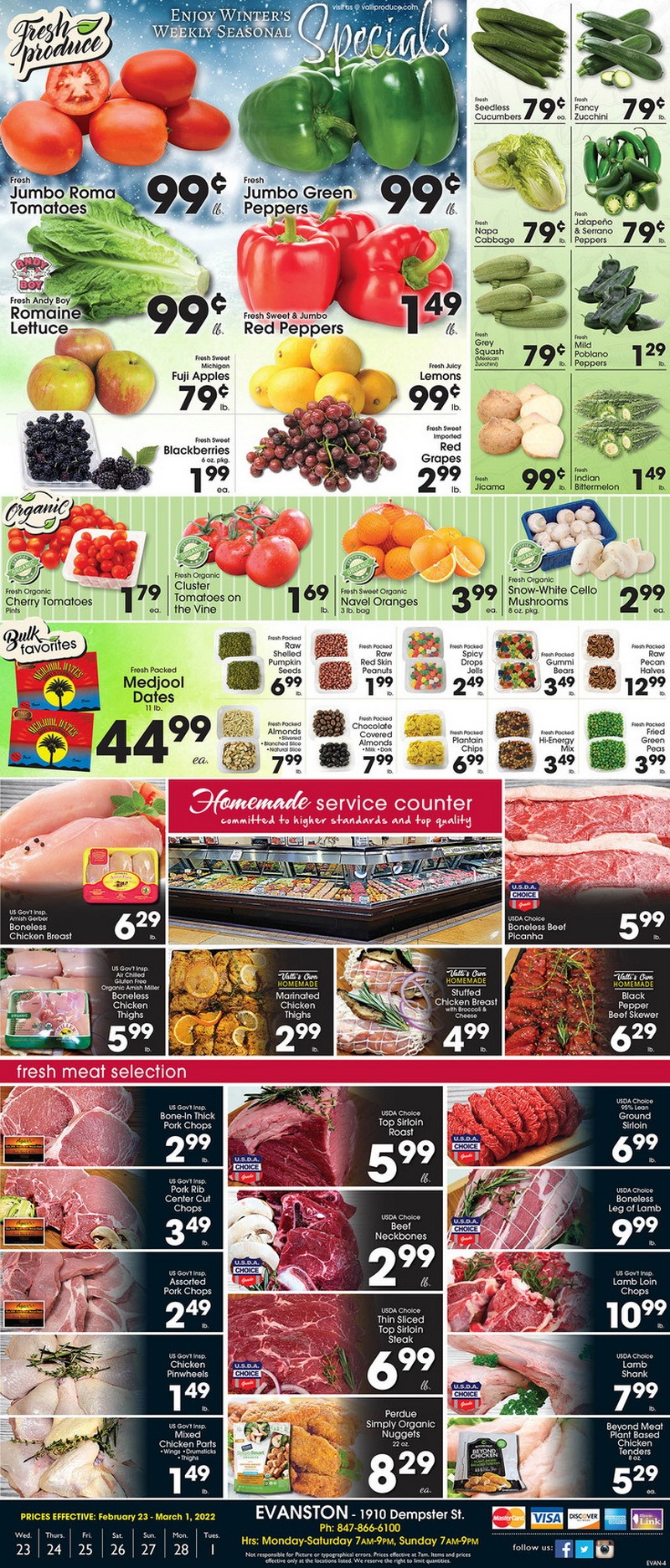 Valli Produce Weekly Ad Feb 23 Mar 01, 2022