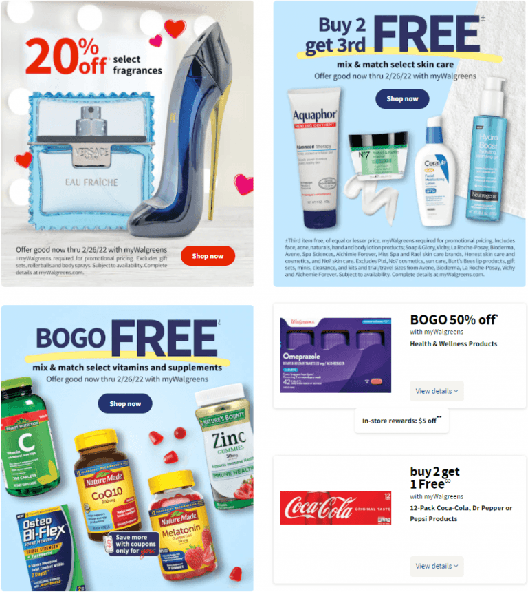 Walgreens Weekly Ad Feb 13 Feb 19, 2022 (Valentine's Day Promotion