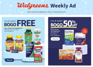 Walgreens Weekly Ad Feb 20 – Feb 26, 2022