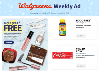Walgreens Weekly Ad Feb 27 – Mar 05, 2022