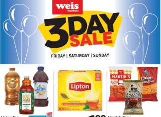 Weis Markets Three-Day Ad Feb 04 – Feb 06, 2022