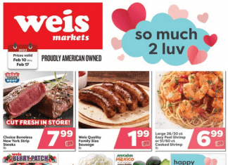 Weis Markets Weekly Sale Feb 10 – Feb 17, 2022