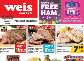 Weis Markets Weekly Sale Feb 17 – Feb 24, 2022