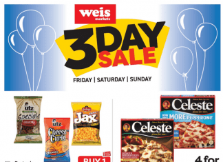 Weis Markets Three Day Ad Feb 18 – Feb 20, 2022