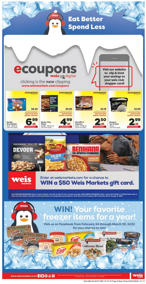 Weis Markets Weekly Sale Feb 24 Mar 03 2022