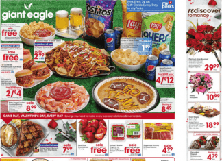 Giant Eagle Weekly Ad Feb 10 – Feb 16, 2022 (Valentine’s Day Promotion Included)