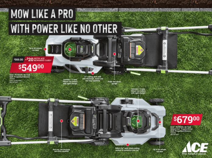 ACE Hardware EGO Digital Ad Mar 01 Mar 31, 2022