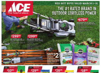 ACE Hardware Monthly Ad Mar 01 – Mar 31, 2022