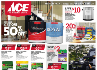 ACE Hardware Weekly Ad Mar 16 – Mar 28, 2022