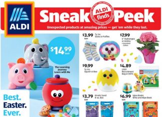 ALDI In-store Ad Sneak Peek Apr 06 – Apr 12, 2022 (Easter Promotion Included)