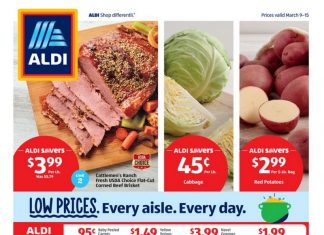 ALDI Weekly Ad Mar 09 – Mar 15, 2022
