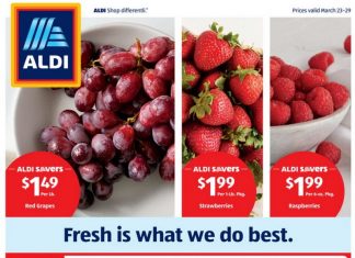 ALDI Weekly Ad Mar 23 – Mar 29, 2022