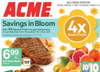 ACME Weekly Ad Mar 04 – Mar 10, 2022 (Easter Promotion Included)