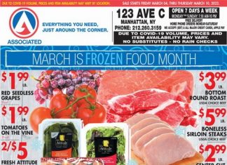 Associated Supermarkets Weekly Ad Mar 04 – Mar 10, 2022