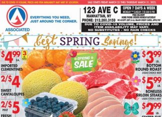 Associated Supermarkets Weekly Flyer Mar 25 – Mar 31, 2022