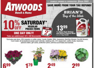 Atwoods Weekly Ad Mar 30- Apr 10, 2022