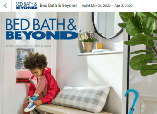 Bed Bath & Beyond Weekly Ad Mar 21 – Apr 03, 2022