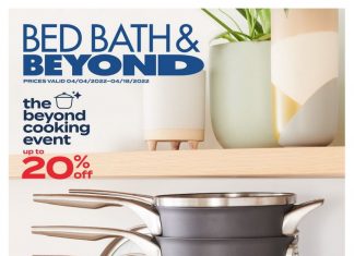 Bed Bath & Beyond Weekly Ad Apr 04 – Apr 18, 2022