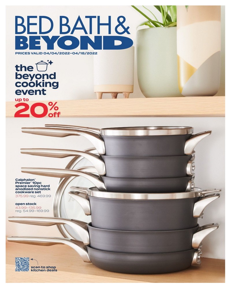 Bed Bath & Beyond Weekly Ad Apr 04 Apr 18, 2022
