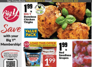 Big Y Weekly Ad Mar 10 – Mar 16, 2022 (St. Patrick’s Day Promotion Included)