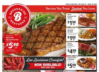Brookshire Brothers Weekly Ad Mar 16 – Mar 22, 2022