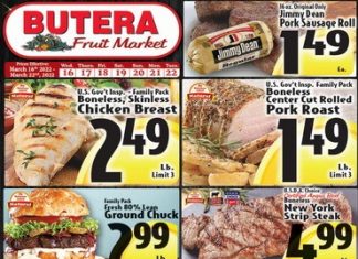 Butera Weekly Ad Mar 16 – Mar 22, 2022