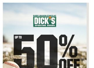 Dick’s Sporting Goods Weekly Ad Mar 06 – Mar 12, 2022