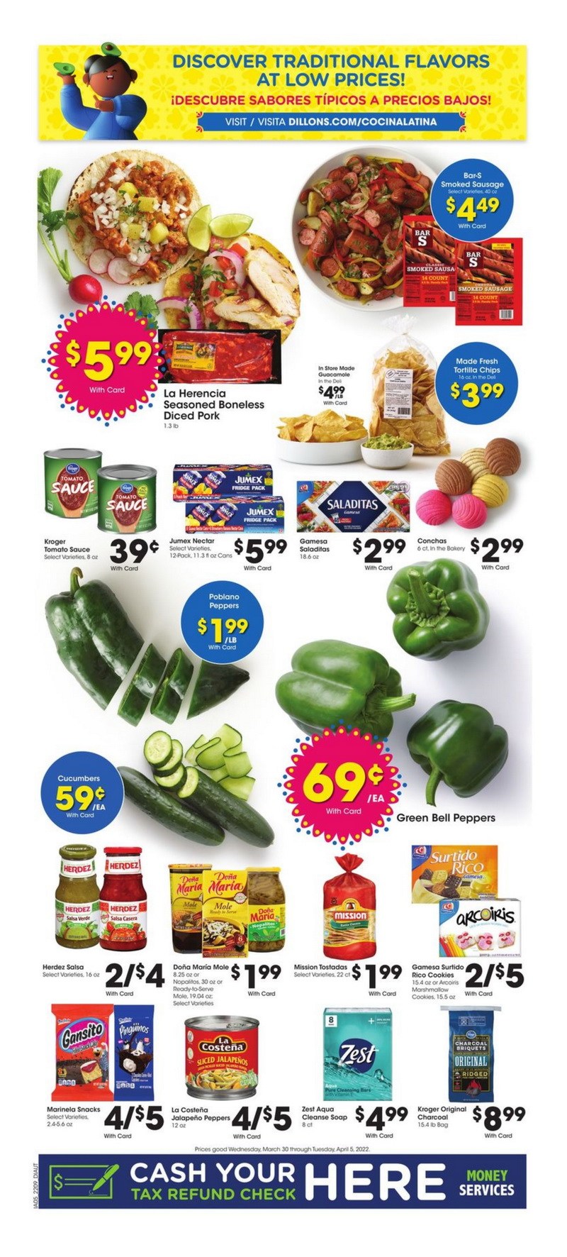 Dillons Weekly Ad Mar 30 Apr 05, 2022