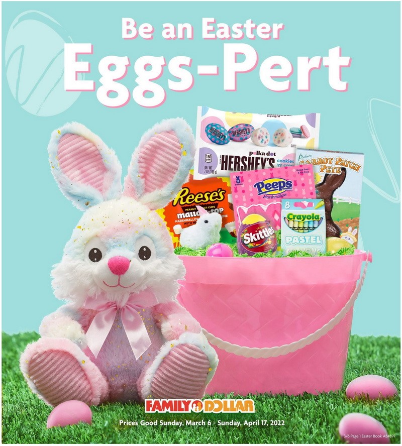 Family Dollar Easter Ad Mar 06 Apr 17, 2022