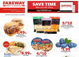 Fareway Weekly Ad Mar 07 – Mar 12, 2022