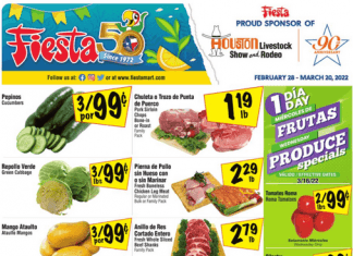 Fiesta Mart Weekly Ad Mar 16 – Mar 22, 2022